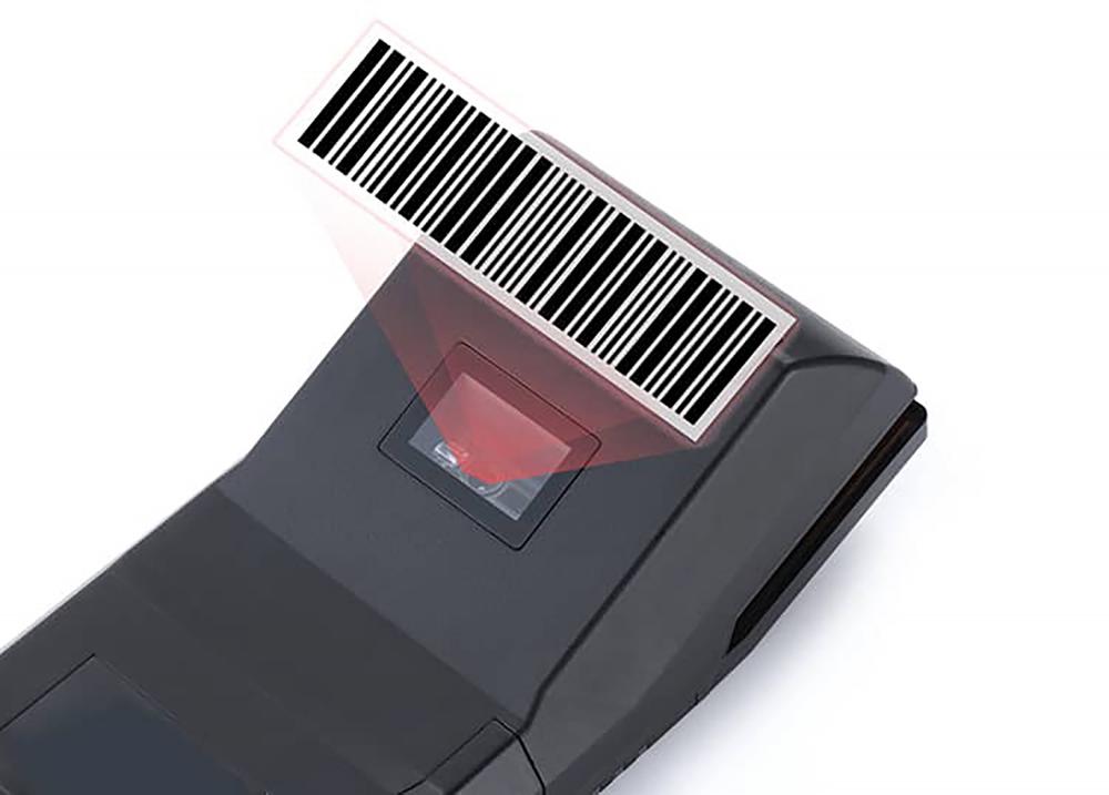 inbuilt scan 1-2 D barcode